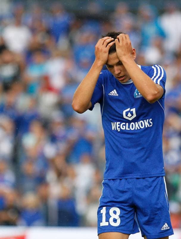 Football. PKO BP Ekstraklasa. Ruch Chorzow - Termalica Bruk-Bet Nieciecza. 22.08.2015