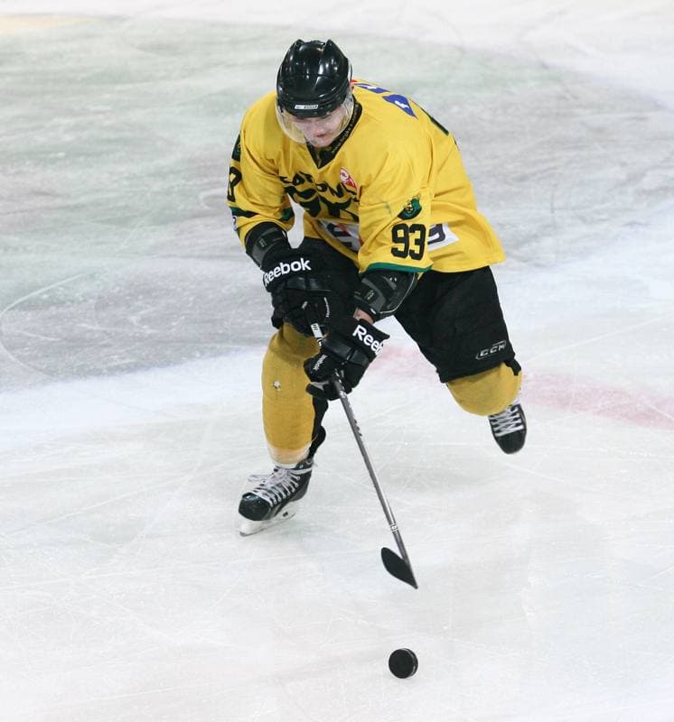 Ice Hockey. Polska Hokej Liga. HC GKS Katowice - Comarch Cracovia Krakow. 15.10.2013