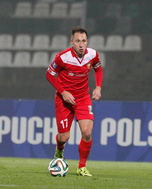 Football. Polish Cup. Zaglebie Sosnowiec - Cracovia Krakow. 27.10.2015