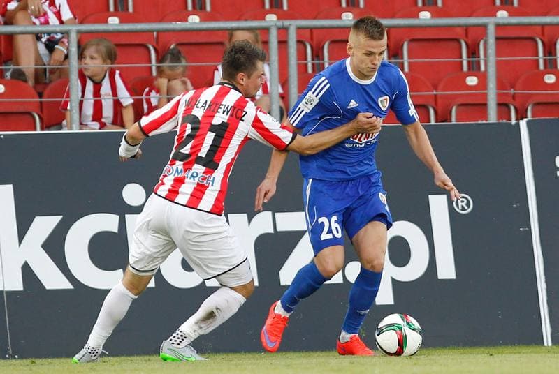 Football. T-Mobile Ekstraklasa. Cracovia Krakow - Piast Gliwice. 13.03.2015