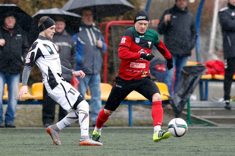 Football. II Liga. GKS Tychy - Sandecja Nowy Sacz. 10.02.2016
