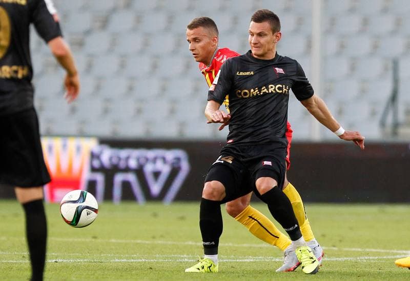 Football. PKO BP Ekstraklasa. Korona Kielce - Cracovia Krakow. 14.08.2015