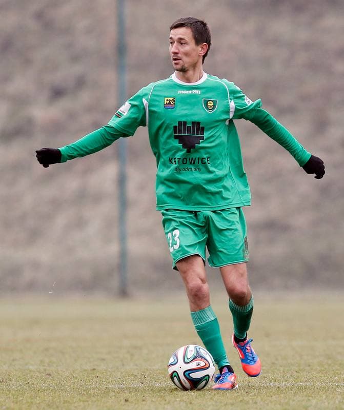 Football. Friendly Match. GKS Katowice - Nadwislan Gora. 28.02.2015