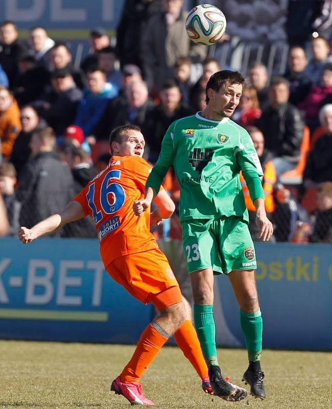 Football. I Liga. Termalica Bruk-Bet Nieciecza - GKS Katowice. 08.03.2015