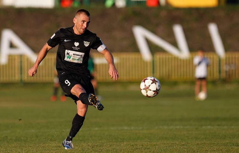 Football. I Liga. Rozwoj Katowice - Pogon Siedlce. 24.10.2015