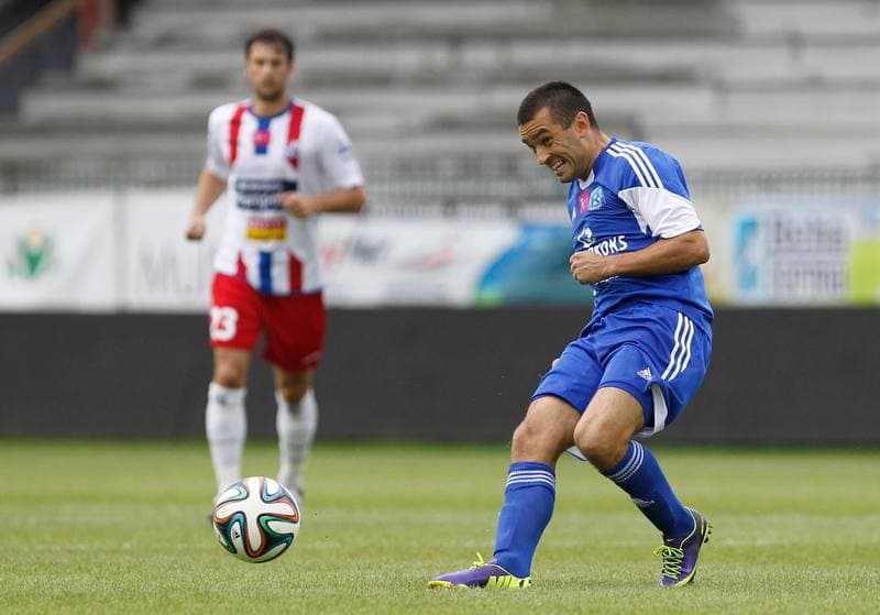 Football. T-Mobile Ekstraklasa. Podbeskidzie Bielsko Biala - Ruch Chorzow. 03.08.2014