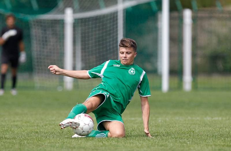 Football. III Liga Opolsko - Slaska. Grunwald Ruda Slaska - GKS Jastrzebie. 09.08.2014