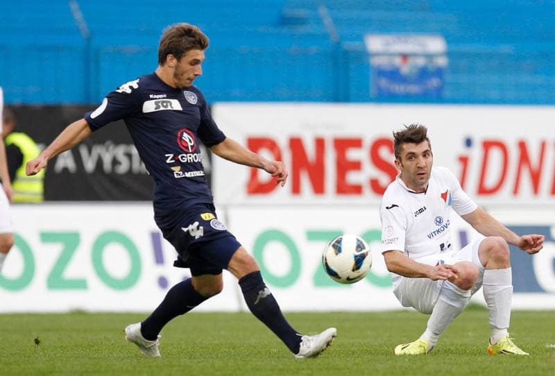 Football. FACR Cup. Banik Ostrava - 1 FC Slovacko. 08.10.2014