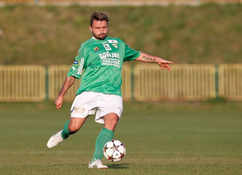 Football. II Liga Opolsko Slaska. Rozwoj Katowice - Nadwislana Gora. 15.11.2014