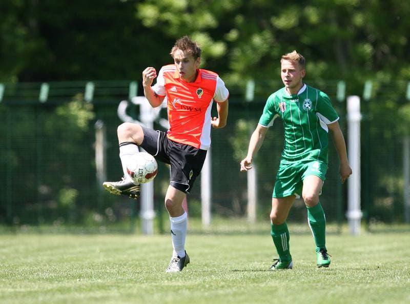Football. III Liga Opolsko Slaska. Grunwald Ruda Slaska - Pniowek Pawlowice Slaskie. 16.05.2015