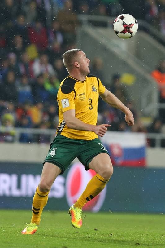 Football. World Cup Qualifiers. Slovakia - Lithuania. 11.11.2016