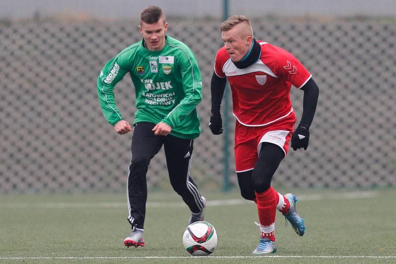 Football. I liga. Rozwoj Katowice - Polonia Bytom. 13.02.2016