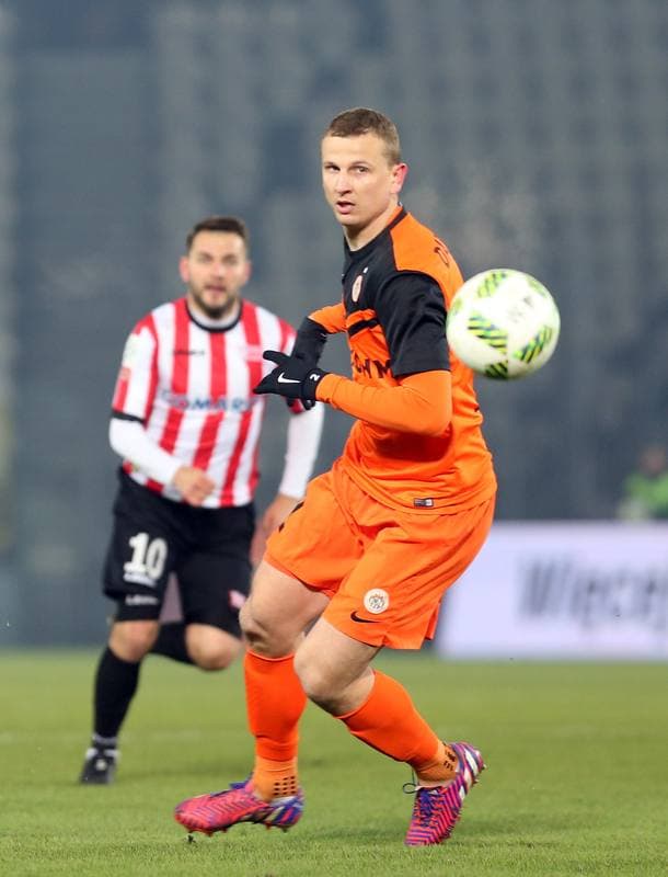 Football. Ekstraklasa. Cracovia Krakow - Zaglebie Lubin. 26.02.2016