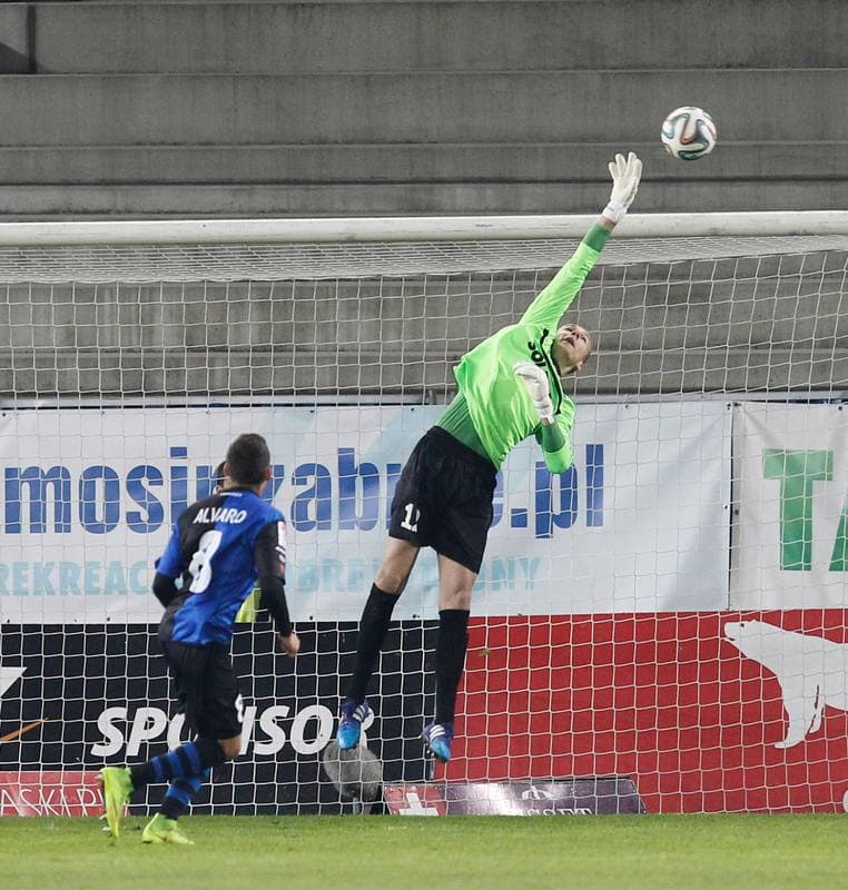 Football. T-Mobile Ekstraklasa. Gornik Zabrze - Zawisza Bydgoszcz. 29.04.2015
