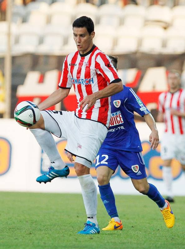 Football. T-Mobile Ekstraklasa. Cracovia Krakow - Piast Gliwice. 13.03.2015