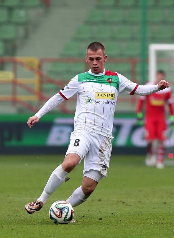 Football. I Liga. GKS Belchatow - Zaglebie Sosnowiec. 10.04.2016