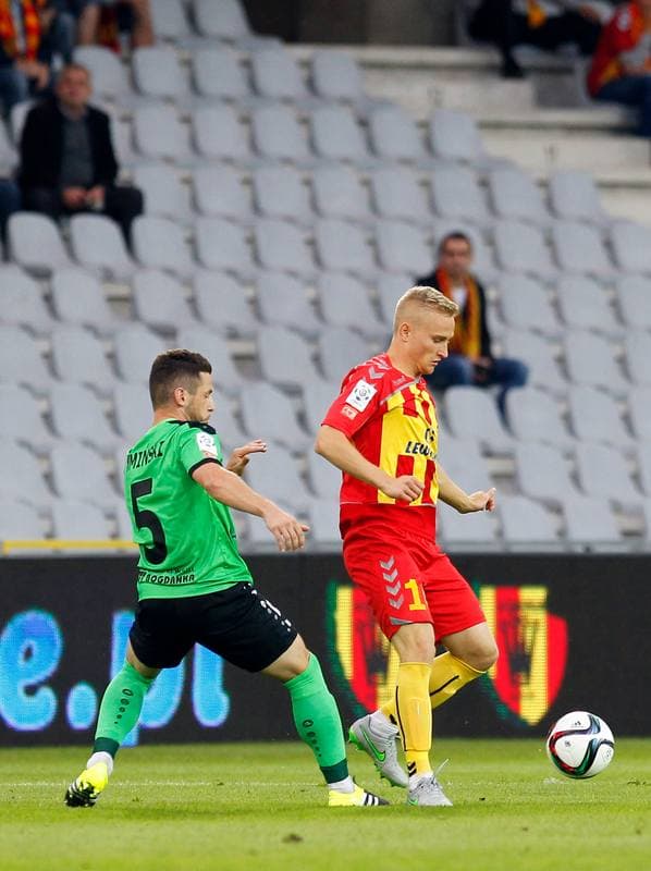 Football. PKO BP Ekstraklasa. Korona Kielce - Gornik Leczna. 21.09.2015