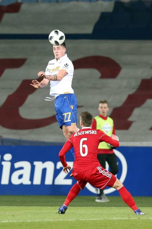 Football. Sparing. Gornik Zabrze - Hajduk Split. 24.03.2018
