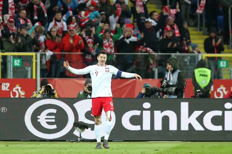 Football. International Friendly. Poland - South Korea. 27.03.2018