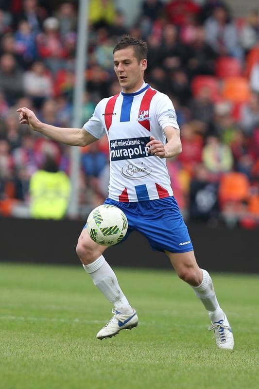 Football. Ekstraklasa. Podbeskidzie Bielsko-Biala - Wisla Krakow. 14.05.2016
