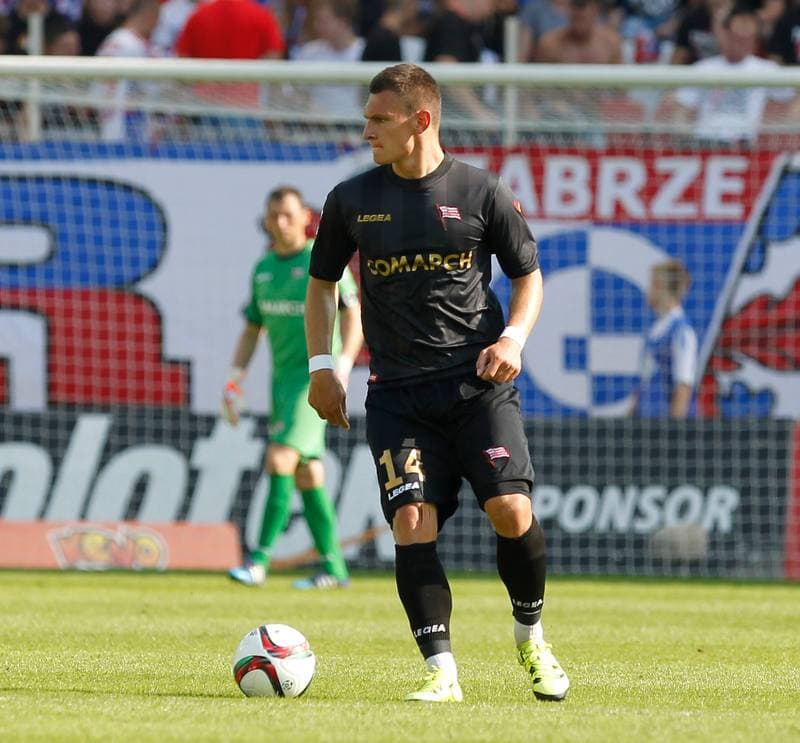 Football. T-Mobile Ekstraklasa. Gornik Zabrze - Cracovia Krakow. 21.07.2014