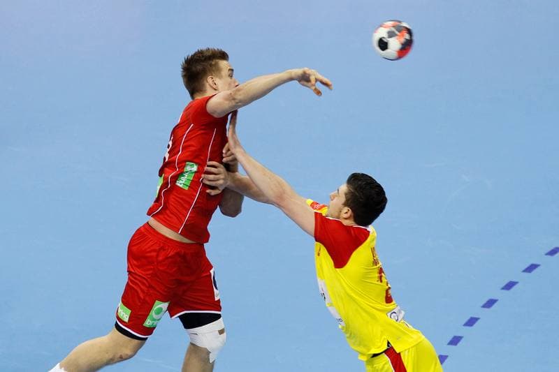 Handball. EHF Euro 2016. Macedonia - Norway. 25.01.2016