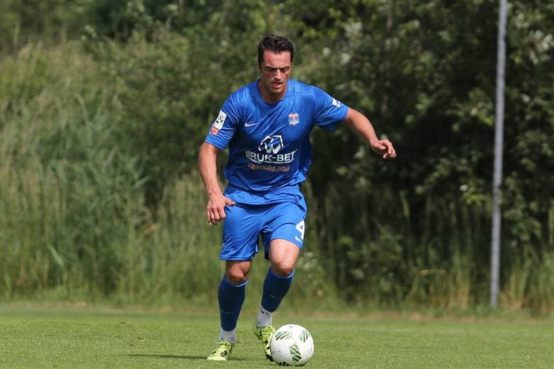 Football. Sparing. Bruk-Bet Termalica Nieciecza - Korona Kielce. 25.06.2016