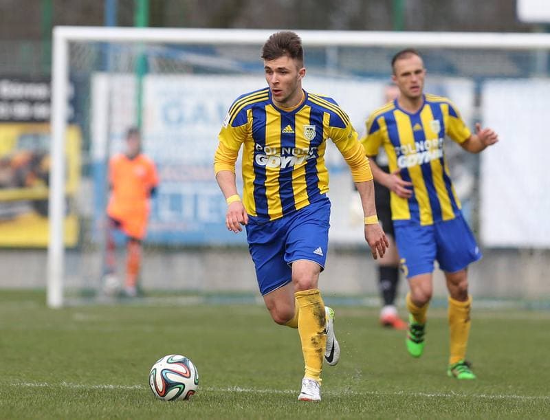 Football. I Liga. MKS Kluczbork - Arka Gdynia. 26.03.2016