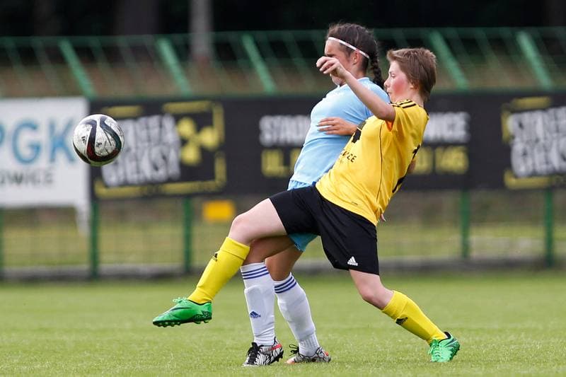 Football. Women's II Liga. GKS Katowice - Jaskolki Chorzow. 19.06.2016