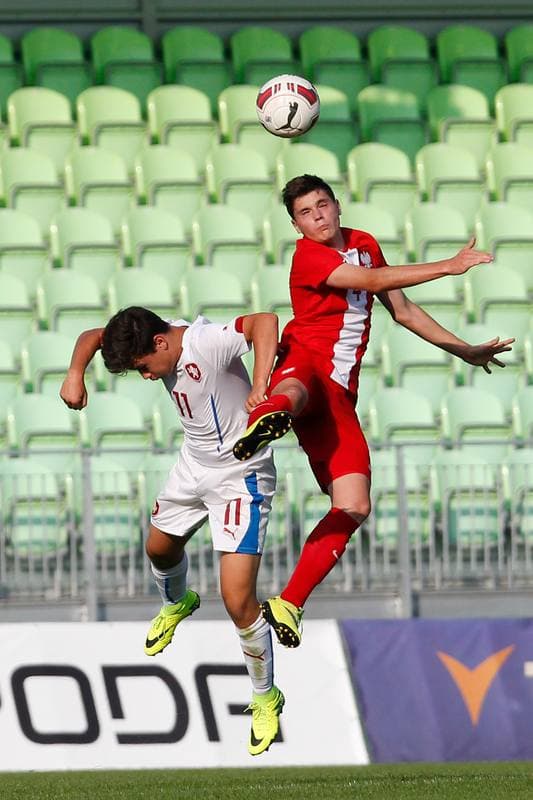 Football. Czech Republic U-16 - Poland U-16. 13.09.2016