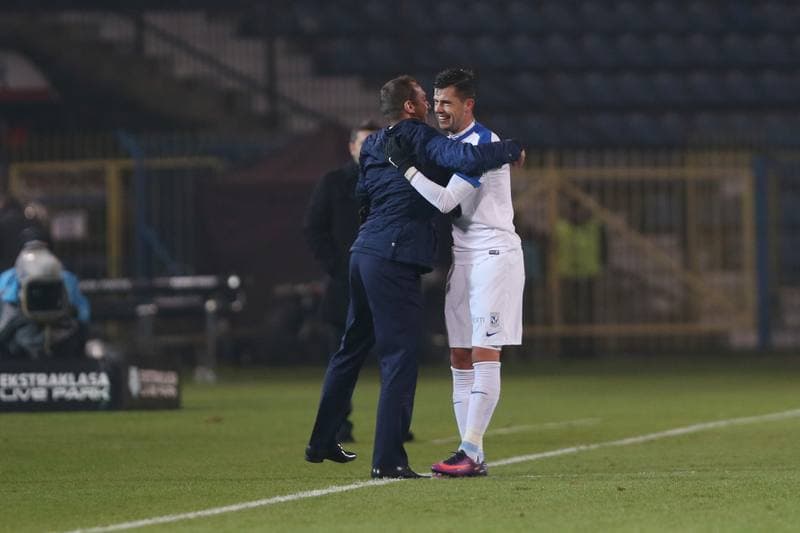 Football. Lotto Ekstraklasa. Ruch Chorzow - Lech Poznan. 04.11.2016