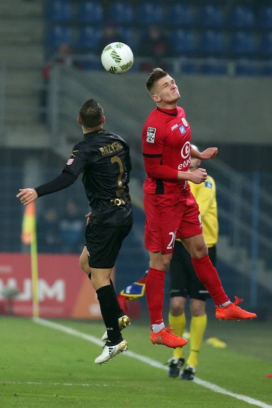 Football. Lotto Ekstraklasa. Piast Gliwice - Cracovia Krakow. 18.11.2016
