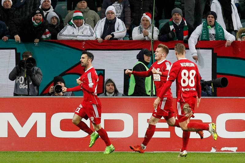 Football. PKO BP Ekstraklasa. Legia Warsaw - Piast Gliwice. 13.12.2015