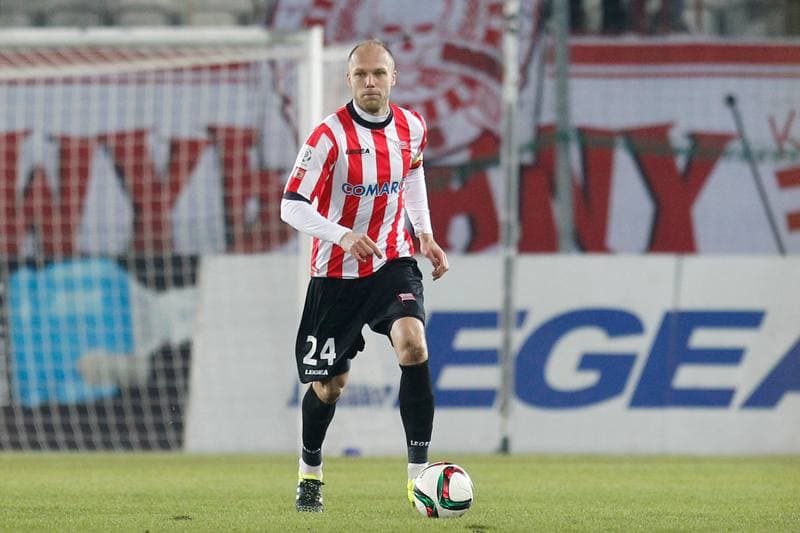 Football. T-Mobile Ekstraklasa. Cracovia Krakow - Korona Kielce. 22.05.2015