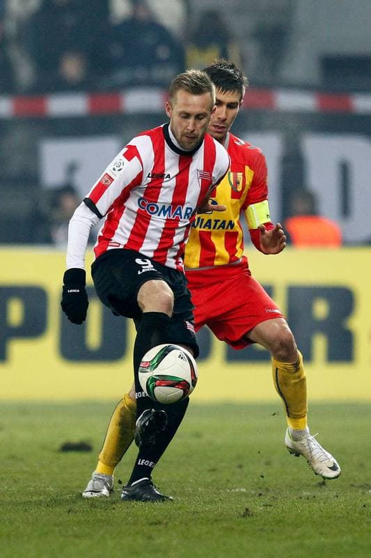 Football. T-Mobile Ekstraklasa. Cracovia Krakow - Korona Kielce. 22.05.2015
