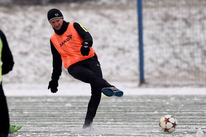 Football. Rozwoj Katowice. Training. 05.01.2016