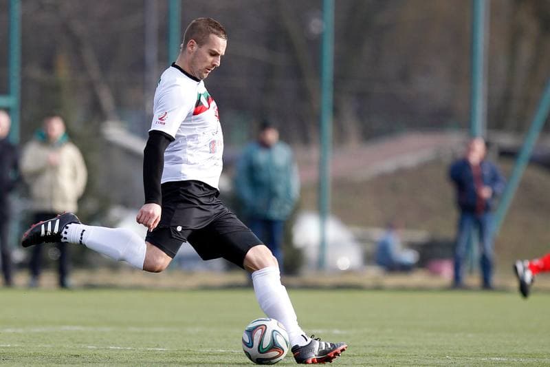 Football. Sparing. Zaglebie Sosnowiec - GKS Tychy. 27.01.2016