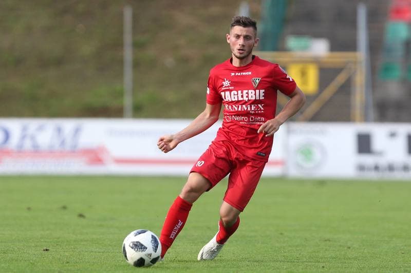 Football. Sparing. Zaglebie Sosnowiec - Sleza Wroclaw. 16.07.2018