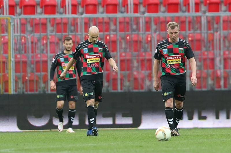 Football. Nice I Liga. GKS Tychy - MKS Kluczbork. 11.03.2017
