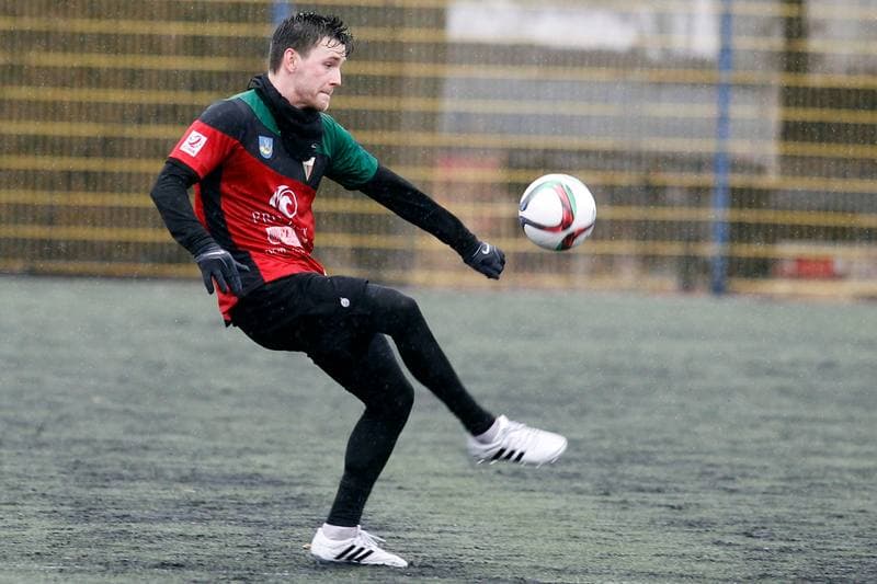 Football. II Liga. GKS Tychy - Sandecja Nowy Sacz. 10.02.2016