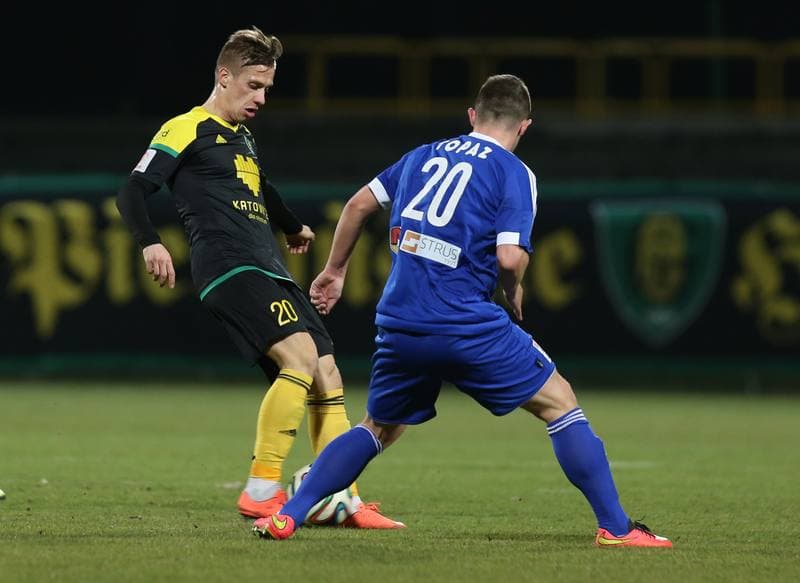 Football. I Liga. GKS Katowice - Pogon Siedlce. 19.03.2016