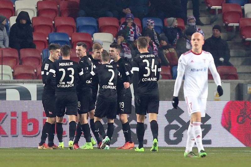 Football. Lotto Ekstraklasa. Gornik Zabrze - Cracovia Krakow. 18.12.2017