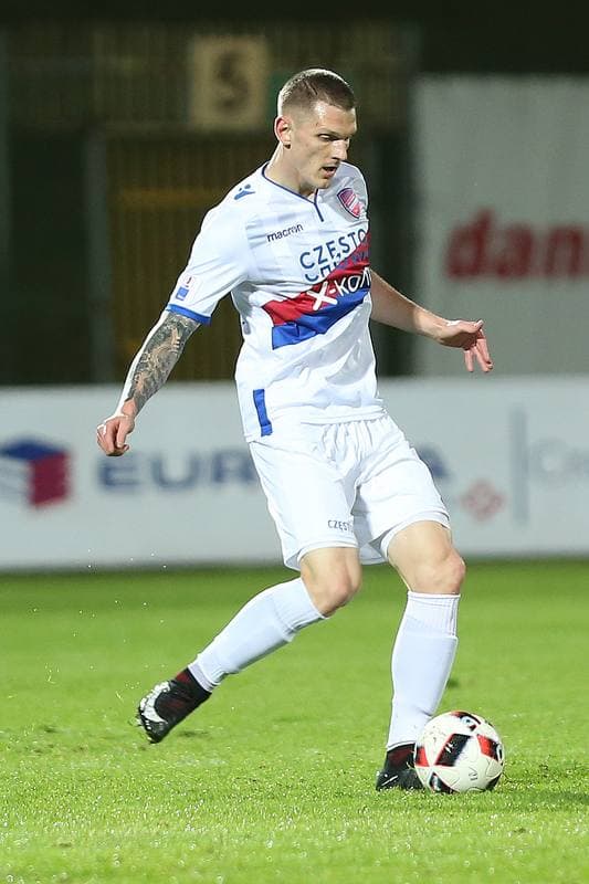Football. Nice I Liga. Zaglebie Sosnowiec - Rakow Czestochowa. 11.04.2018