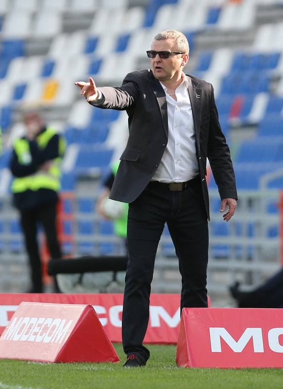 Football. Ekstraklasa. Podbeskidzie Bielsko-Biala - Termalica Bruk-Bet Nieciecza. 17.04.2016