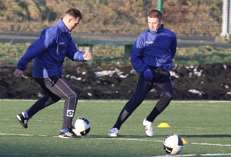 Football. Ruch Chorzow. Training. 05.09.2012