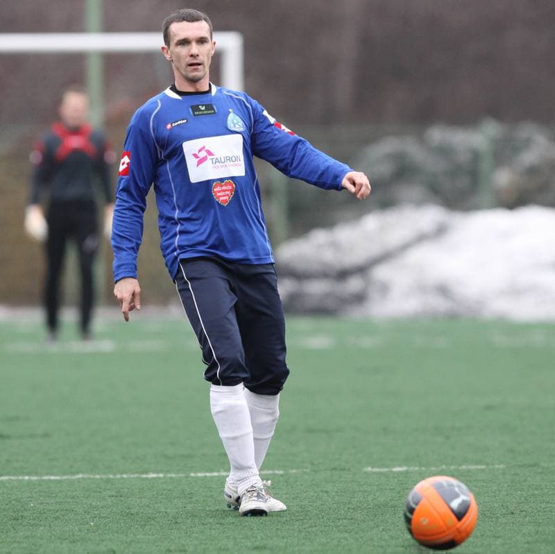 Football. Sparing. Ruch Chorzow - Dolcan Zabki. 05.02.2011