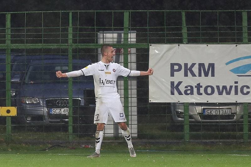 Football. Fortuna I Liga. GKS Katowice - Garbarnia Krakow. 23.10.2018
