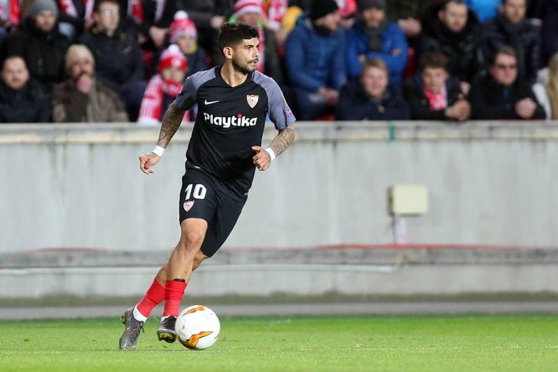 Football. UEFA Europa League. Slavia Prague - Sevilla FC. 14.03.2019
