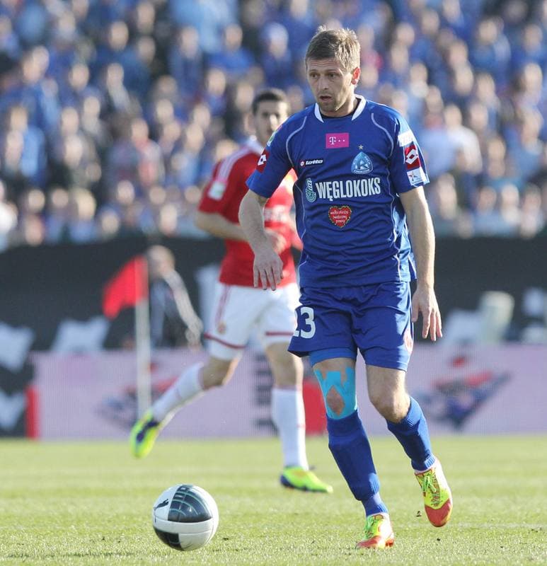Football. T-Mobile Ekstraklasa. Ruch Chorzow - Wisla Krakow. 25.03.2012