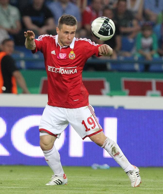 Football. T-Mobile Ekstraklasa. Wisla Krakow - Cracovia Krakow. 30.04.2012